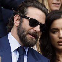 Bradley Cooper e Irina Shayk en la final de Wimbledon 2016