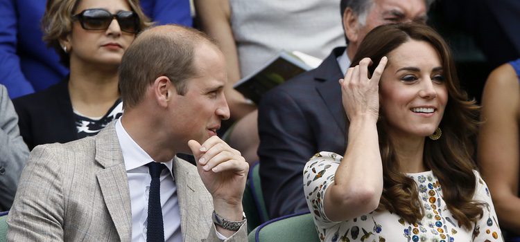 Los Duques de Cambridge en la final de Wimbledon 2016