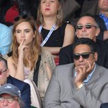 Suki Waterhouse en la final de Wimbledon 2016