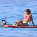 Leo Messi y Antonella de vacaciones en Ibiza