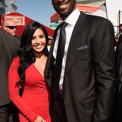 Kobe Bryant y su mujer Vanessa Bryant en los premios ESPY 2016