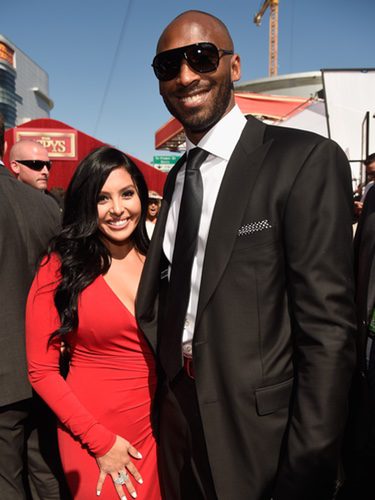 Kobe Bryant y su mujer Vanessa Bryant en los premios ESPY 2016