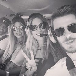 Edurne y David de Gea disfrutando de unas vacaciones entre amigos