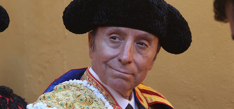 José Ortega Cano en la plaza de toros de Benidorm