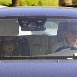 Alessandro Lequio y María Palacios tras la boda de Álvaro Rojo y Ana Villarubia