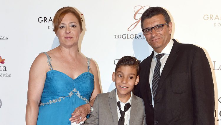 Adrián Martín en la Global Gift Gala 2016 celebrada en Marbella