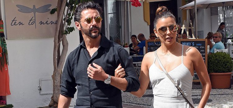 Eva Longoria y José Antonio Bastón en Marbella