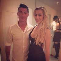 Cristiano Ronaldo y la presentadora alemana Verena Kerth