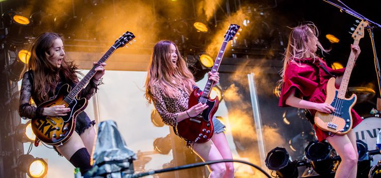 Haim en 'Bonnaroo Music + Arts Festival'