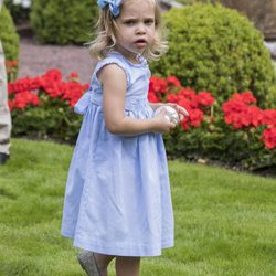 Leonor de Suecia en el posado de verano de la Familia Real Sueca en Solliden