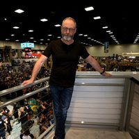 Liam Cunningham en la firma de 'Juego de Tronos' durante la Comic-Con 2016