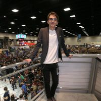 Isaac Hempstead  en la firma de 'Juego de Tronos' durante la Comic-Con 2016