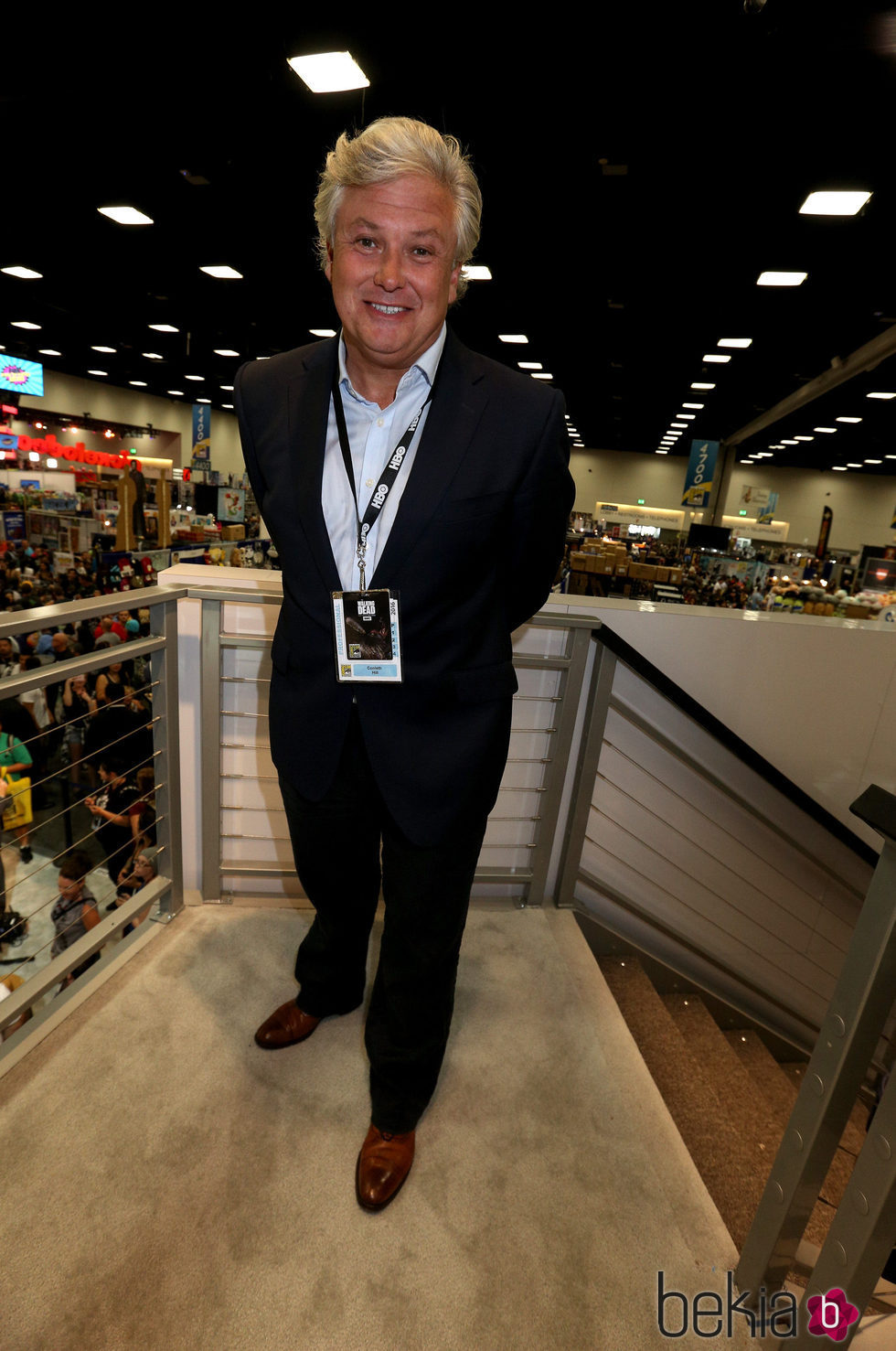 Conleth Hill en la firma de  'Juego de Tronos' durante la Comic-Con 2016