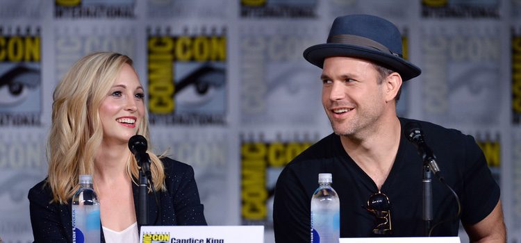 Candice King y Matt Davis en la Comic-Con de San Diego 2016