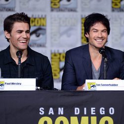 Ian Somerhalder y Paul Wesley en la Comic-Con de San Diego 2016