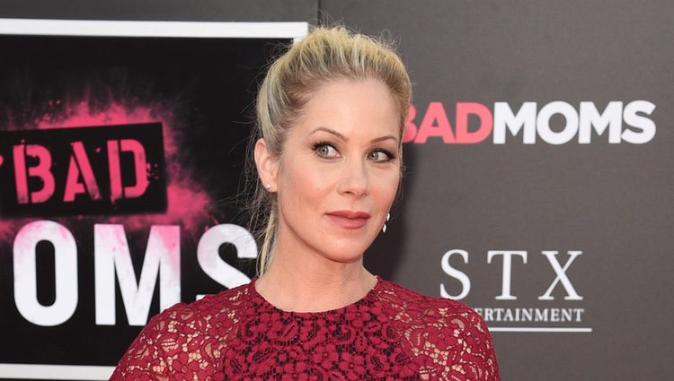 Christina Applegate en el estreno de 'Bad moms' en Los Ángeles