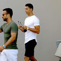 Cristinao Ronaldo de paseo por California