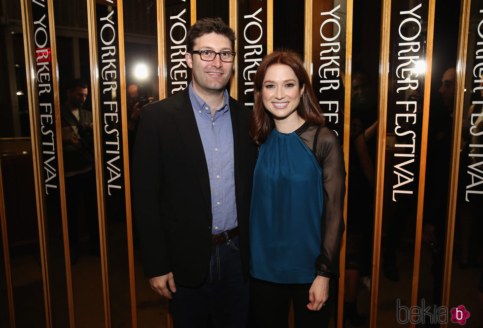 Ellie Kemper y su marido Michael Koman