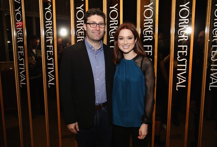 Ellie Kemper y su marido Michael Koman