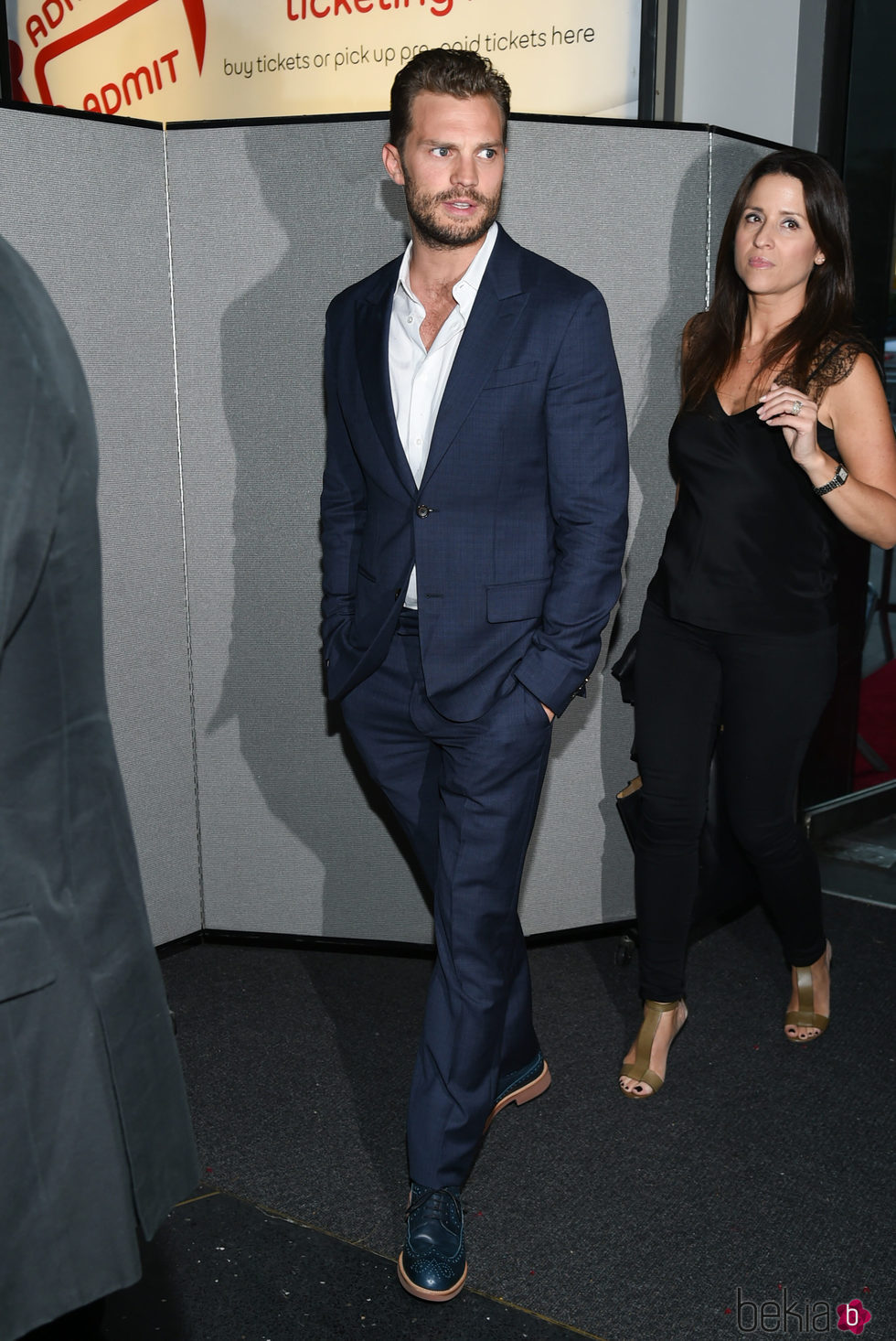 Jamie Dornan en la premiere de 'Anthropoid'