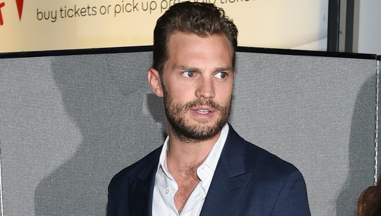 Jamie Dornan en la premiere de 'Anthropoid'