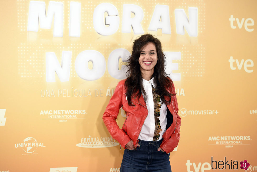 Marta Guerras en el estreno de 'Mi gran noche' en Madrid