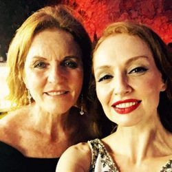 Cristina Castaño y Sarah Ferguson en el Starlite Festival de Marbella