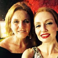 Cristina Castaño y Sarah Ferguson en el Starlite Festival de Marbella