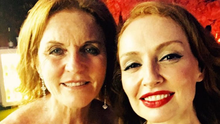 Cristina Castaño y Sarah Ferguson en el Starlite Festival de Marbella