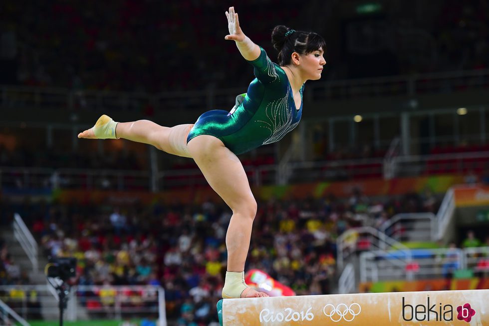 La gimnasta mexicana Alexa Moreno en Río 2016