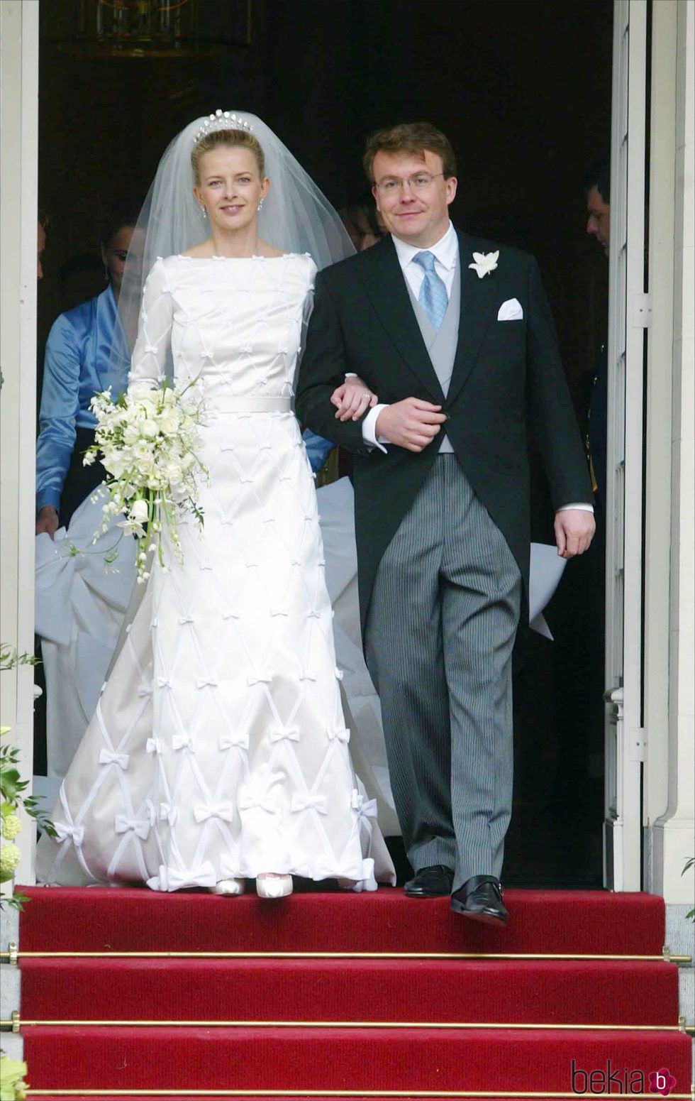 Friso de Holanda y Mabel Wisse Smit en su boda