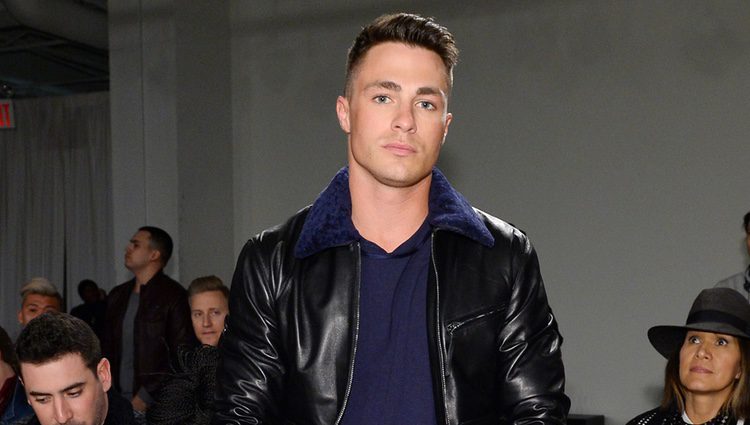 Colton Haynes en la New York Fashion Week 2016