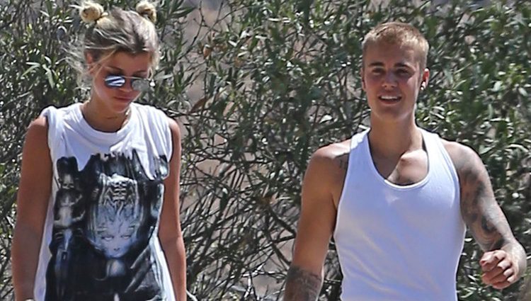 Justin Bieber junto a Sofia Richie