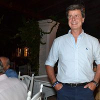 Cayetano Martínez de Irujo durante una fiesta en Marbella