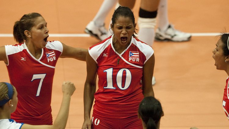 Diana Reyes, jugadora de voléibol de Puerto Rico