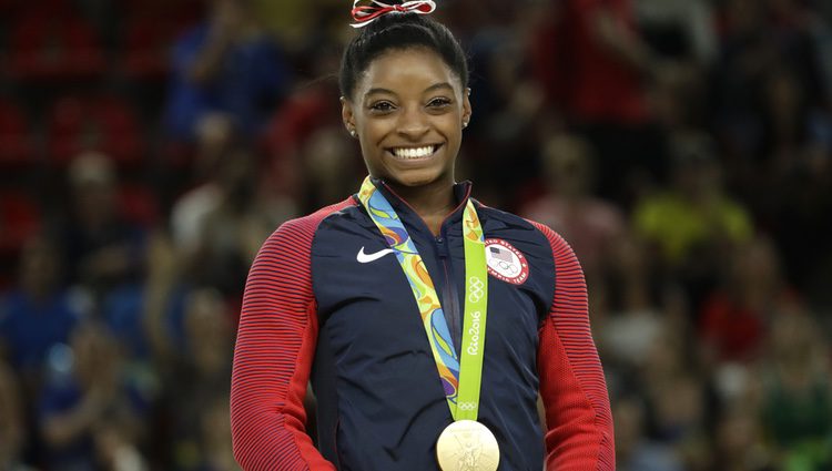 Simone Biles en los Juegos Olímpicos de Río