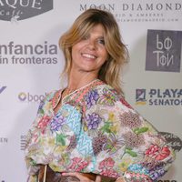 Arancha de Benito en la fiesta benéfica 'Infancia sin fornteras' en Marbella