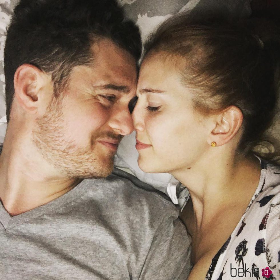 Luisana Lopilato y Michael Bublé muy cariñosos