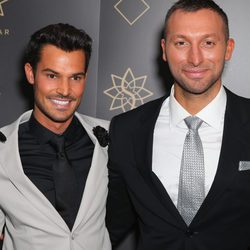 Ian Thorpe y Ryan Channing en un evento