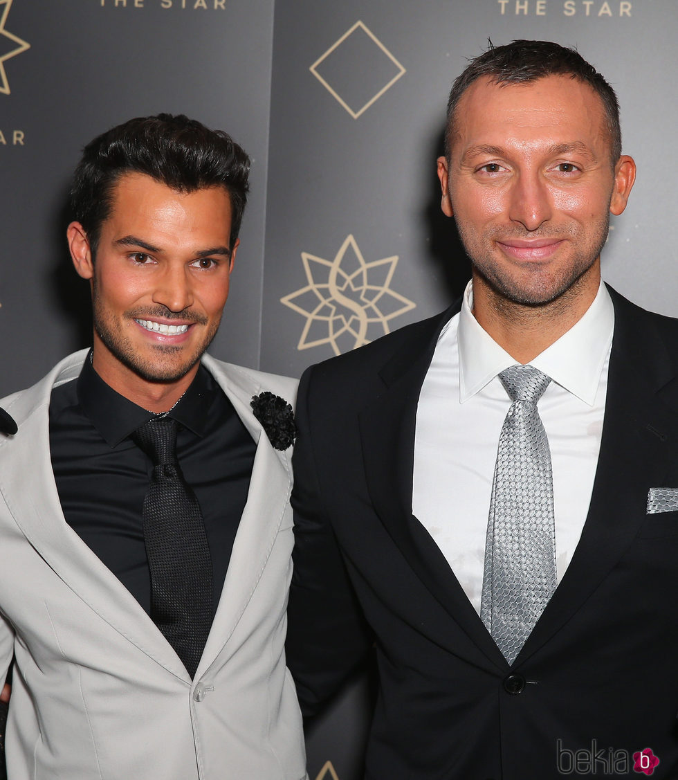 Ian Thorpe y Ryan Channing en un evento