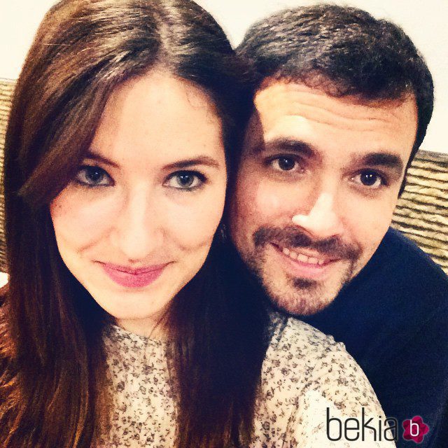 Alberto Garzón y Anna Ruiz