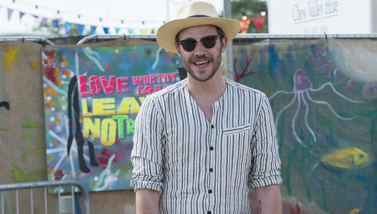 Will Young en el Festival de Glastonbury 2015