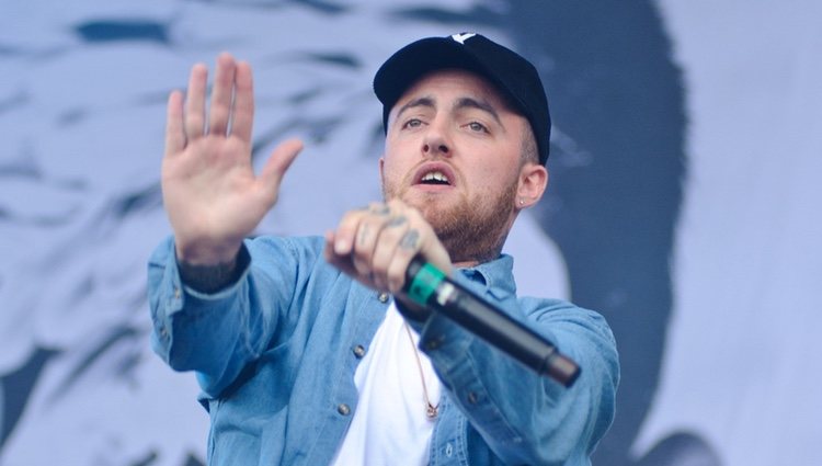 Mac Miller actuando en el festival Lollapalooza