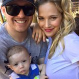 Michael Bublé y Luisana Lopilato con el peque de la familia