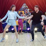 Zendaya bailando en 'Good Morning America'