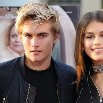 Kaia Gerber se va de estreno con Cindy Crawford, Rande y Presley Gerber