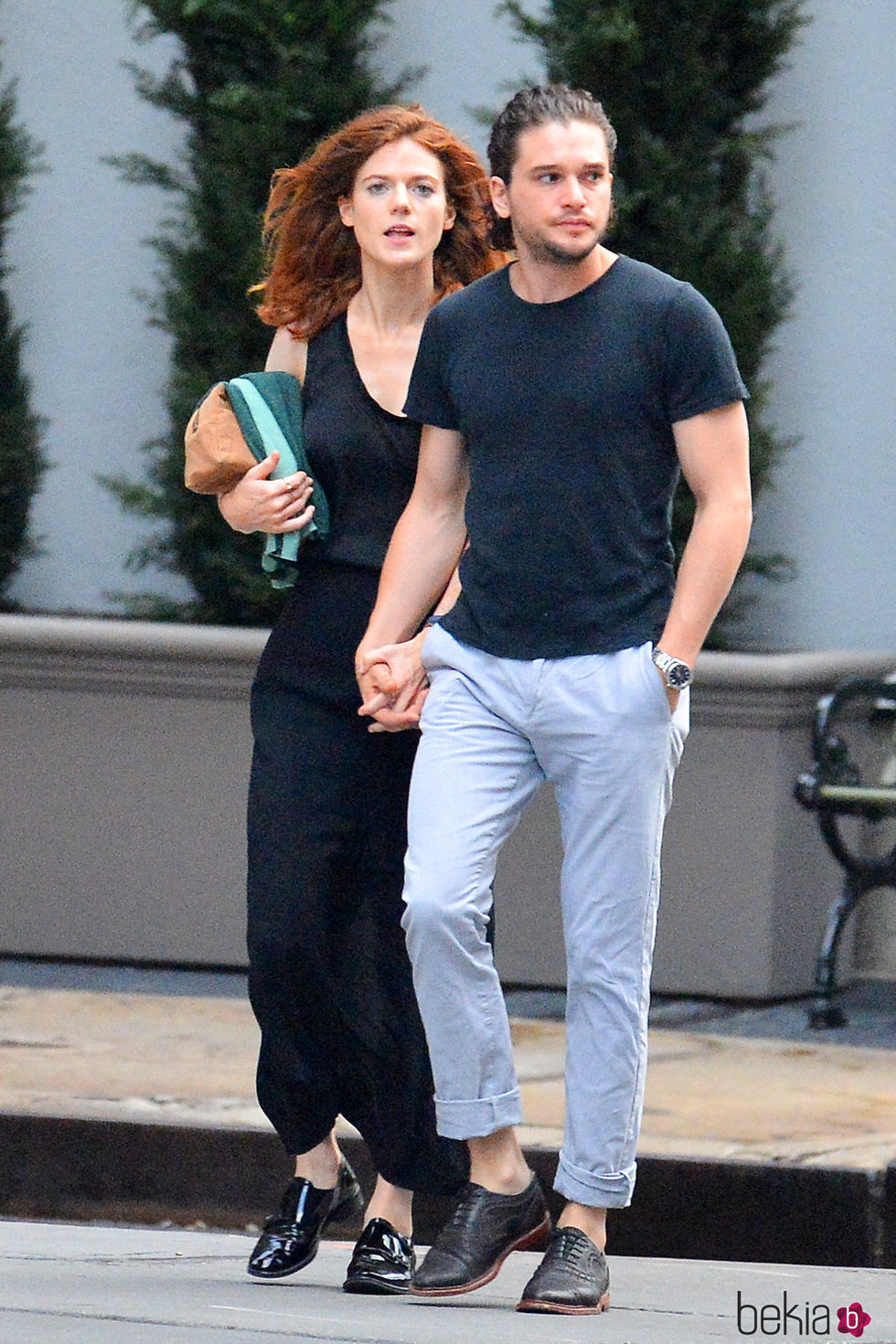 Kit Harington y Rose Leslie de paseo por Nueva York