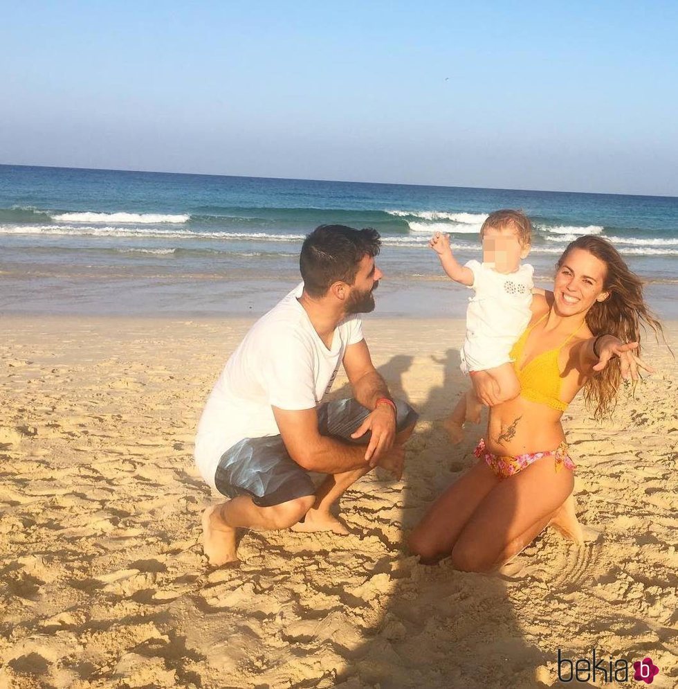 Yoli y Jonathan ('GH 15') de vacaciones en Fuerteventura