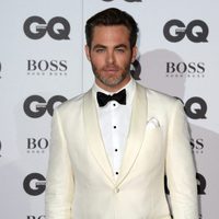 Chris Pine en la alfombra roja de los Premios GQ 2016