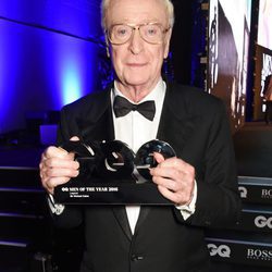 El actor Michael Caine en los Premios GQ 2016